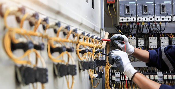 Professional Electrician technician working in Leominster, MA